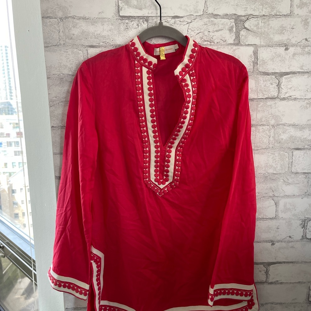 Tory Burch Red Tunic